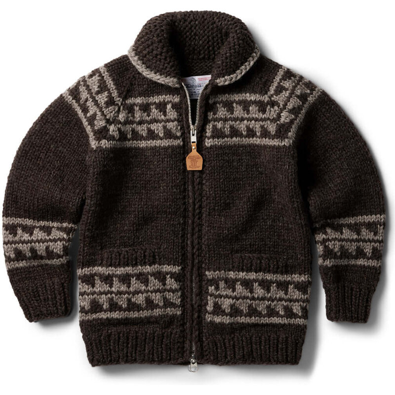Taylor Stitch The Seawall Hand-Knit Sweater in Mahogany