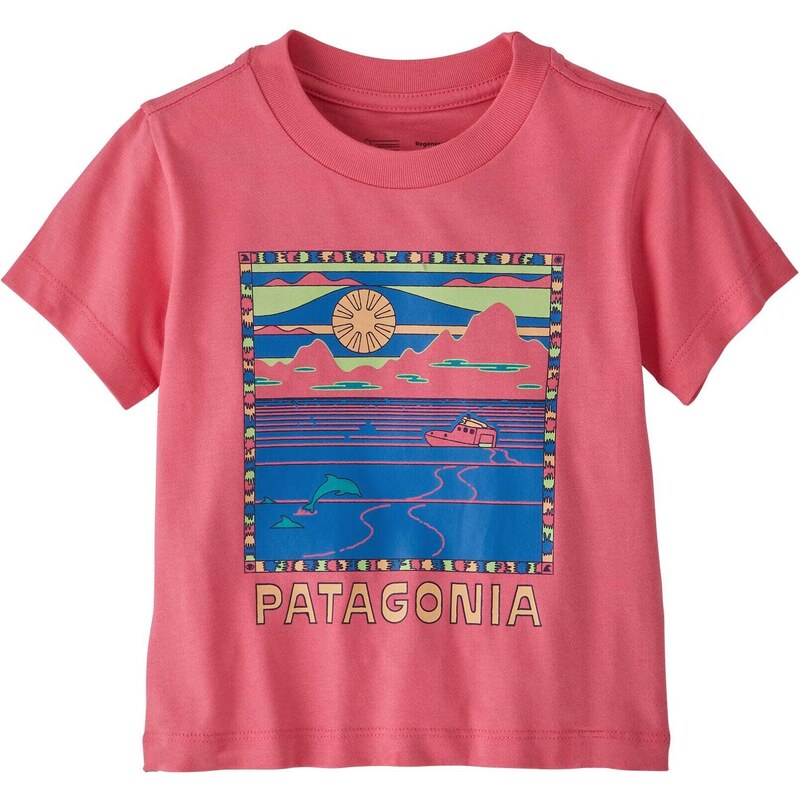 Patagonia Kids Graphic T-Shirt - 100% Regenerative Organic Certified cotton