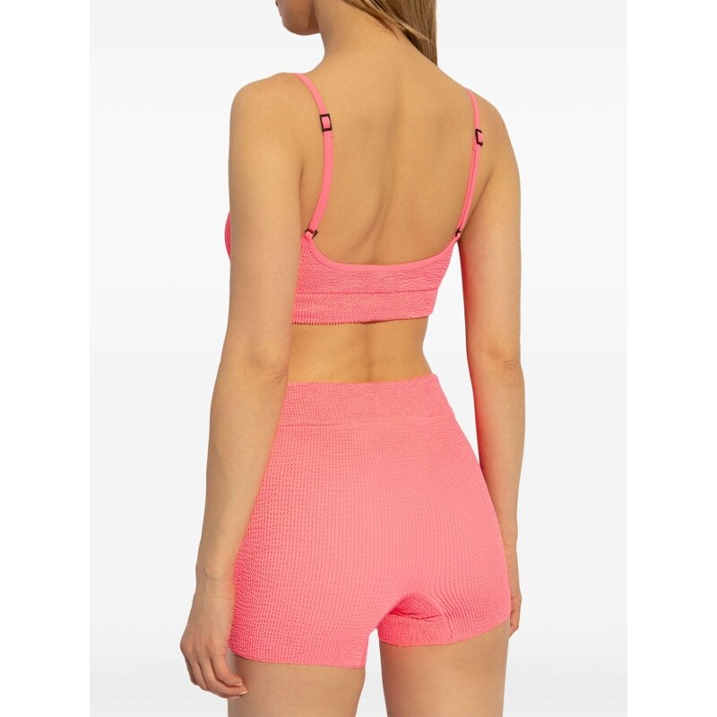 Bond-eye Strap Saint Crop bikini top - Pink