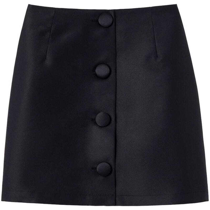 DESTREE Lucio button-up skirt - Black