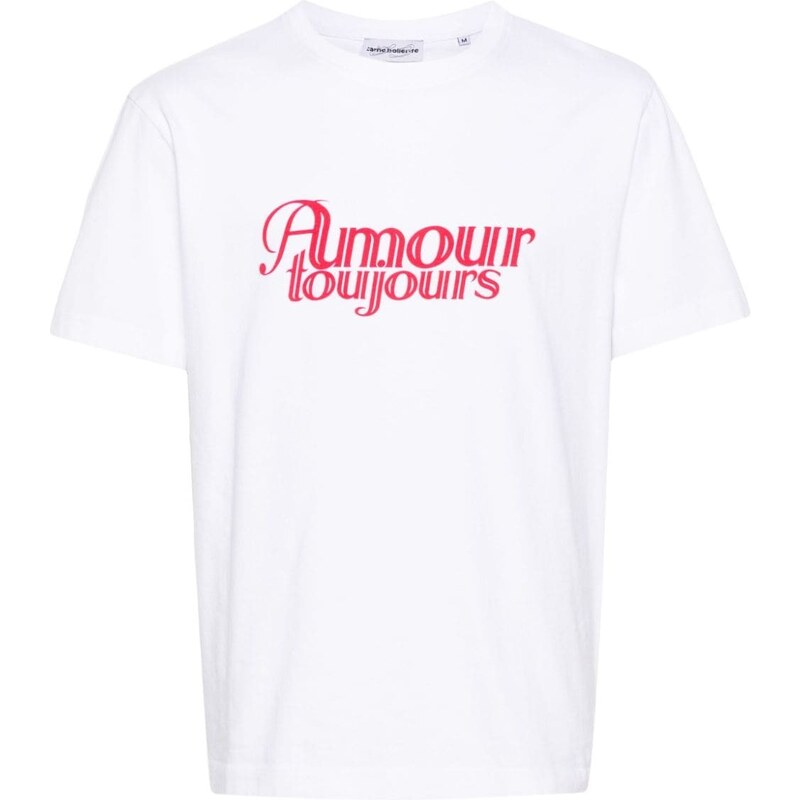 CARNE BOLLENTE Amour Toujours cotton T-shirt - White