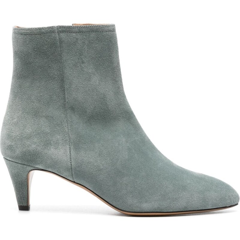 ISABEL MARANT Deone suede ankle boots - Green