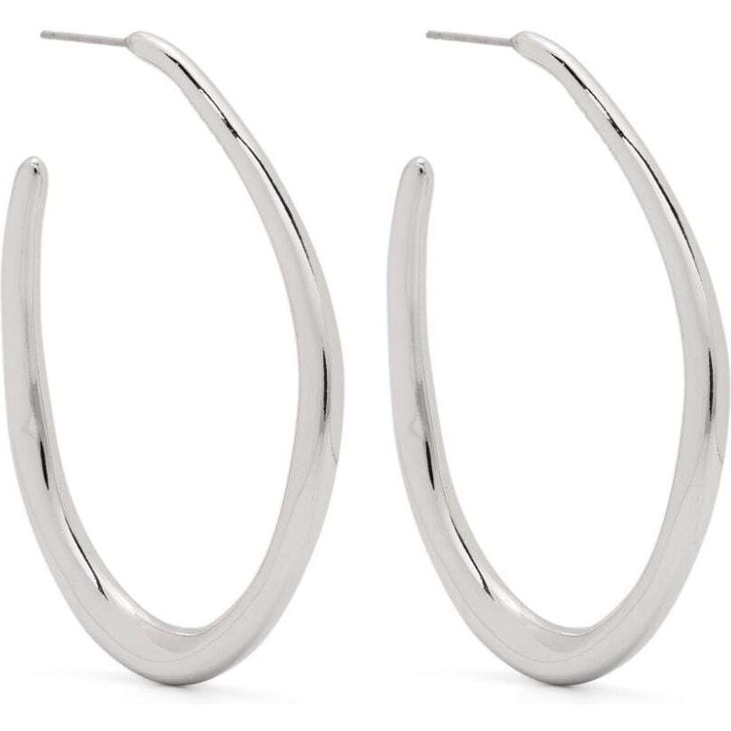 ISABEL MARANT Pleasant hoop earrings - Silver