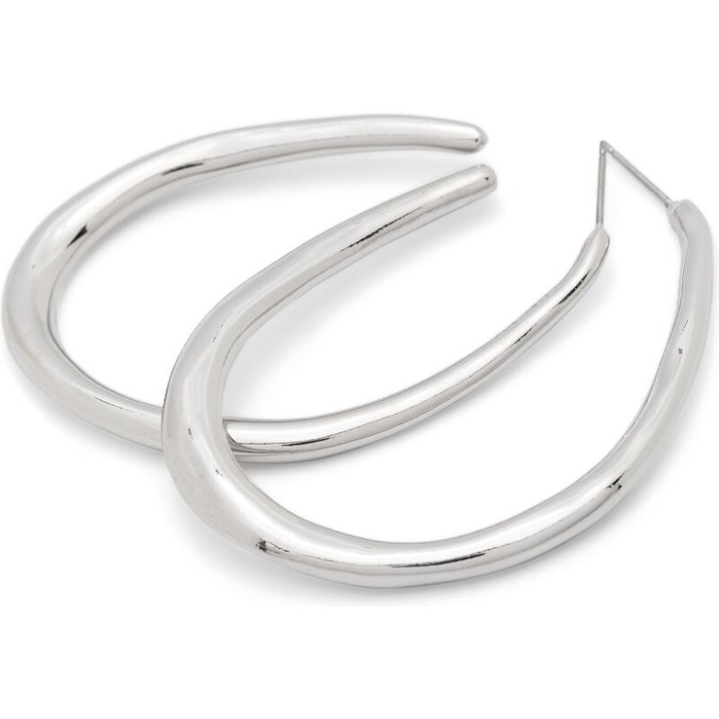 ISABEL MARANT Pleasant hoop earrings - Silver
