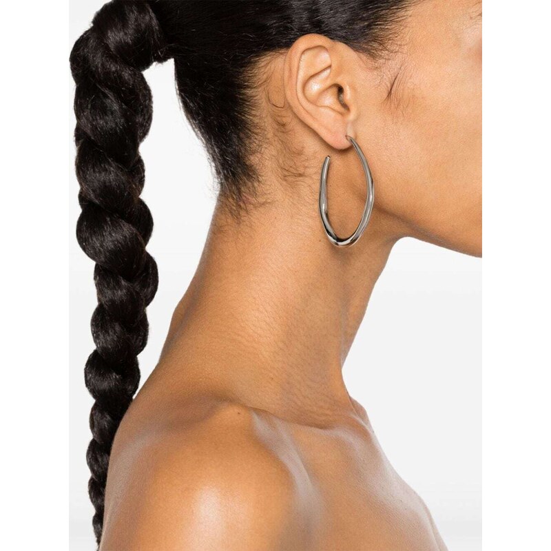 ISABEL MARANT Pleasant hoop earrings - Silver
