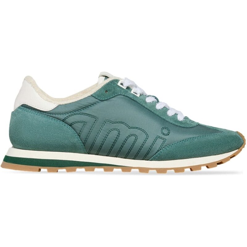 AMI Paris New Rush panelled sneakers - Green - GLAMI.eco
