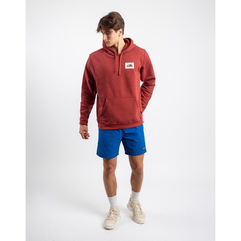 Red patagonia hoodie on sale