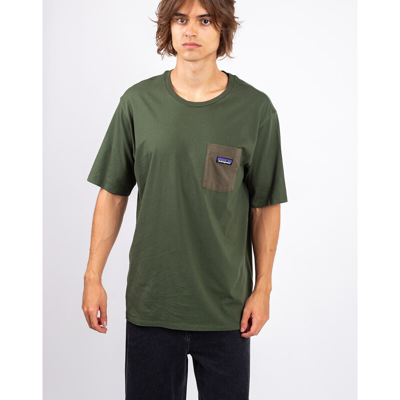 Patagonia M s Daily Pocket Tee Torrey Pine Green GLAMI.eco