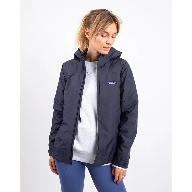 Patagonia W's Boulder Fork Rain Jacket Smolder Blue - GLAMI.eco Patagonia W's Boulder Fork Rain Jacket Smolder Blue - GLAMI.eco