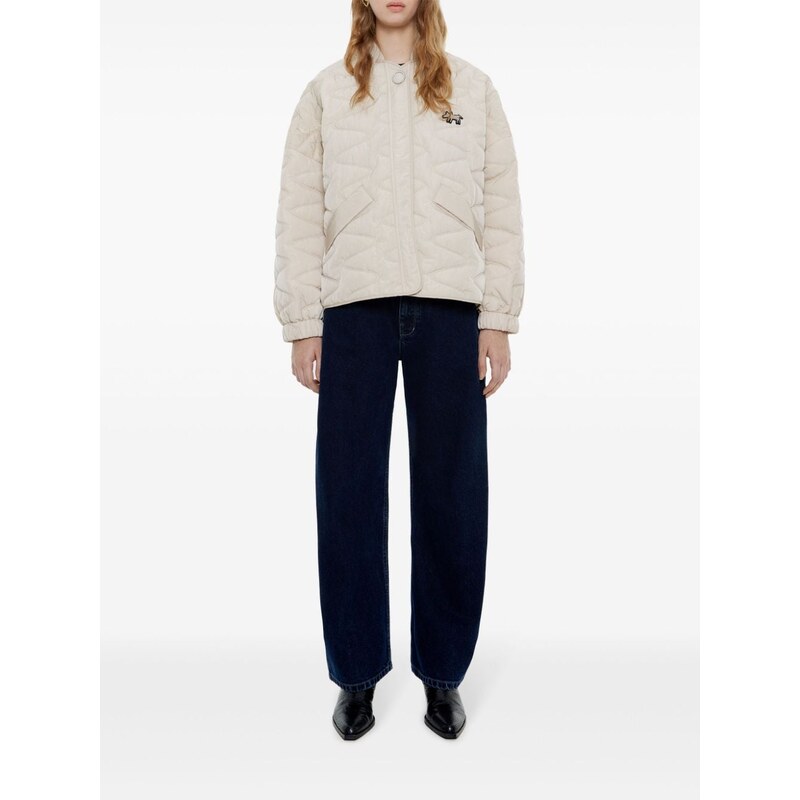 Bimba y Lola quilted padded jacket - Neutrals