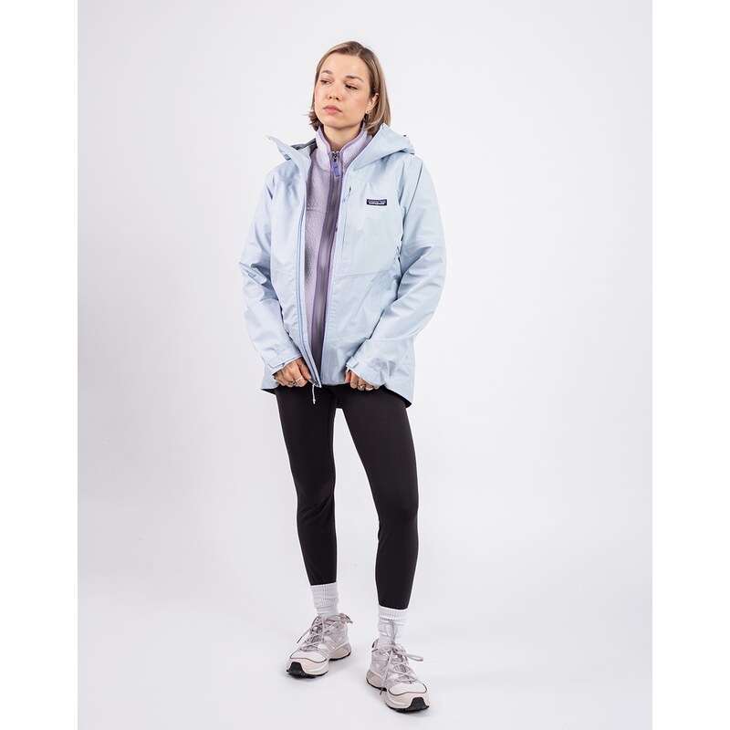 Patagonia W's Boulder Fork Rain Jacket Fleck Blue