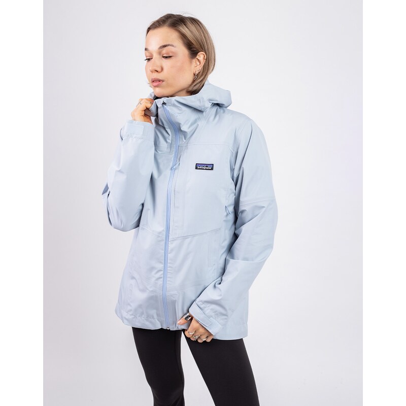 Patagonia W's Boulder Fork Rain Jacket Fleck Blue