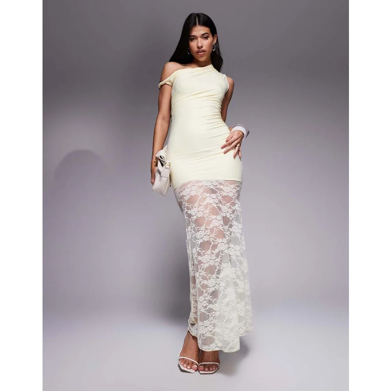 chinese dress ladies 1940s Handmade Irish Lace White Gown – Annie's Ibiza Online