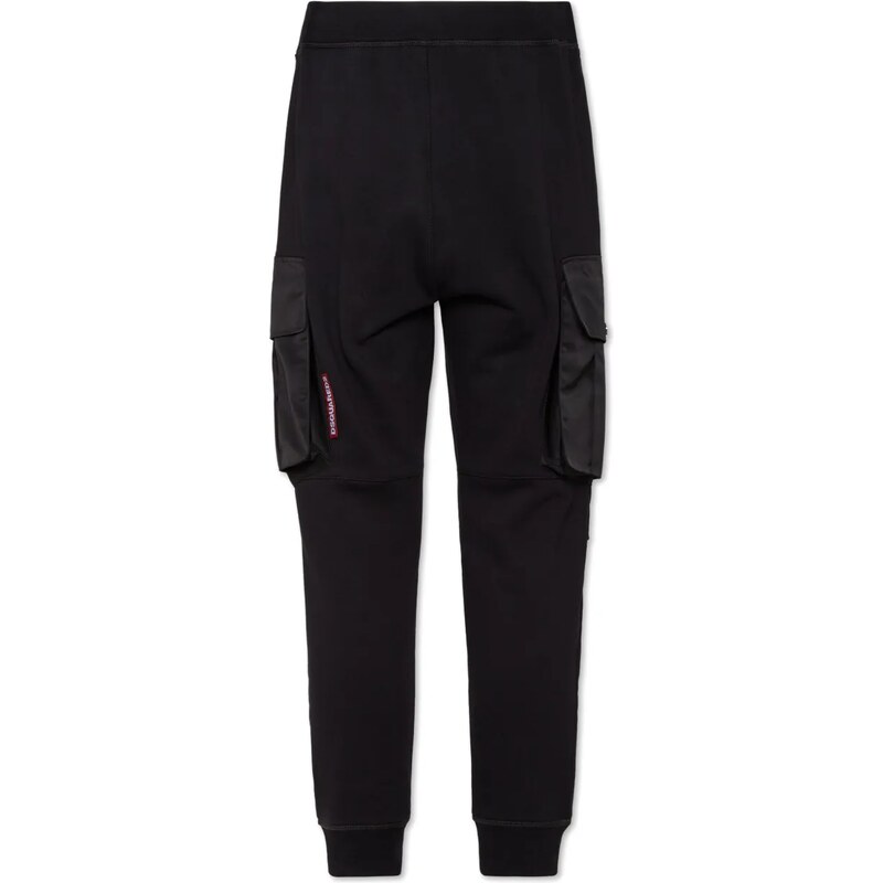 DSQUARED2 cargo track pants - Black