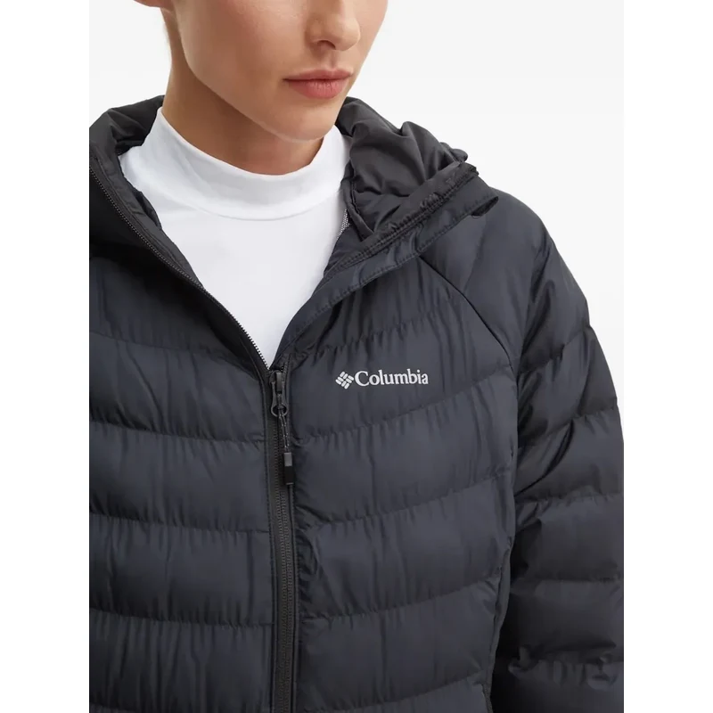 Columbia hooded quilted puffer jacket - Black - GLAMI.eco