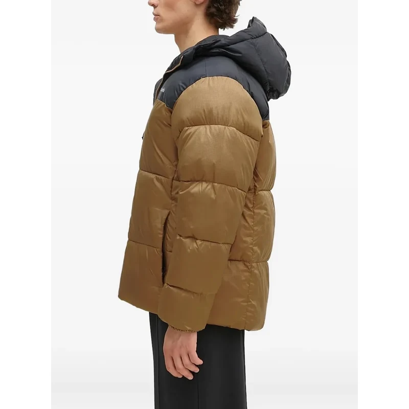 Columbia hooded puffer jacket - Brown - GLAMI.eco