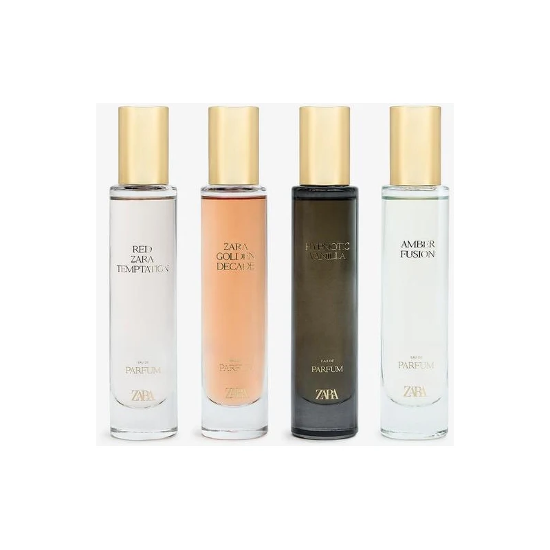 ZARA 香水 4本セット オードパルファム 30ml 新部品 ZARA CHAPTER DISCOVERY SET EDP 4 X 30 ML (1.01 FL. OZ ONE SIZE