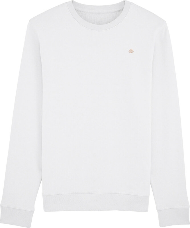 Zdravé tričko.cz Pánská mikina Core bílá