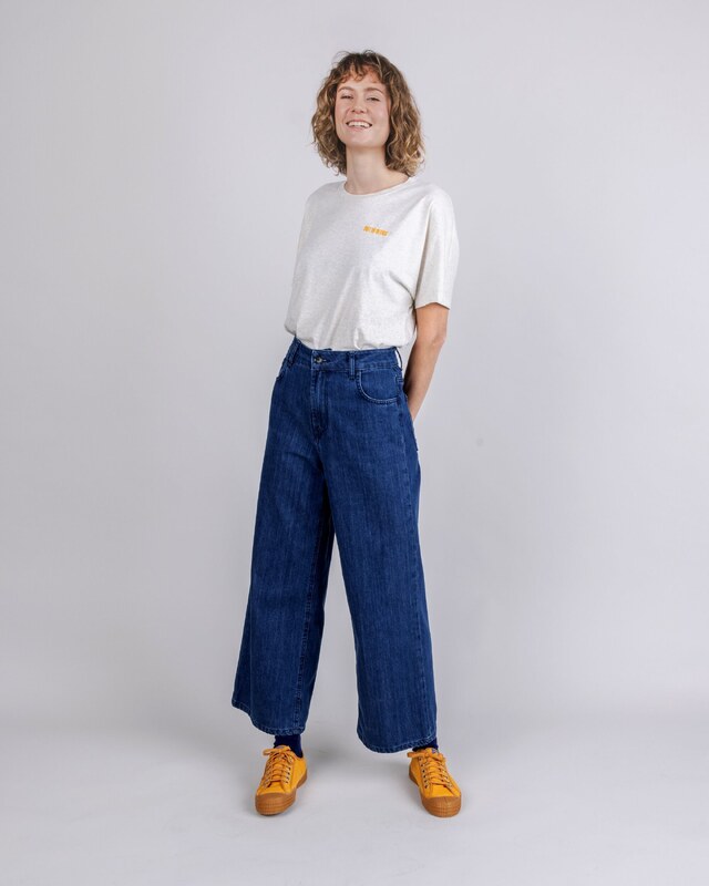 Brava Fabrics Out of Office Tee Cream - 100% Organic Cotton