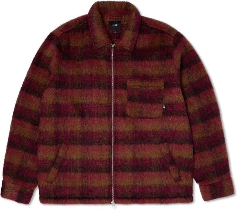 HUF Megablast Karirana Jakna Berry