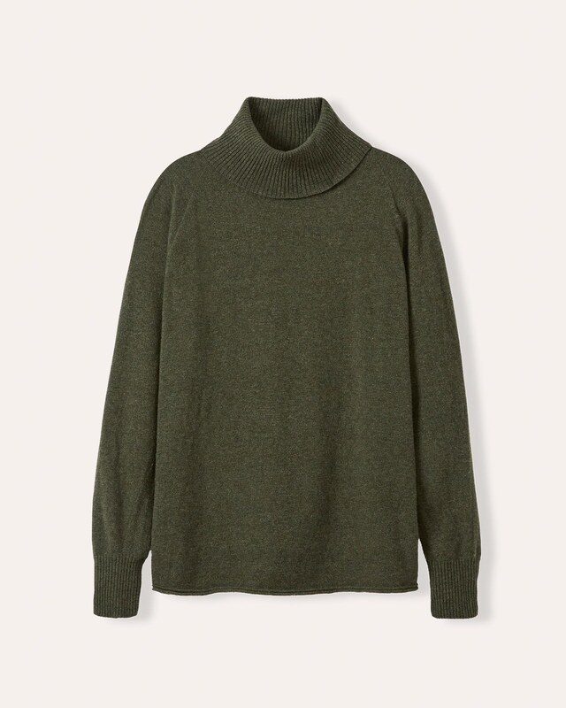 Celtic & Co. Supersoft Slouch Roll Neck Jumper
