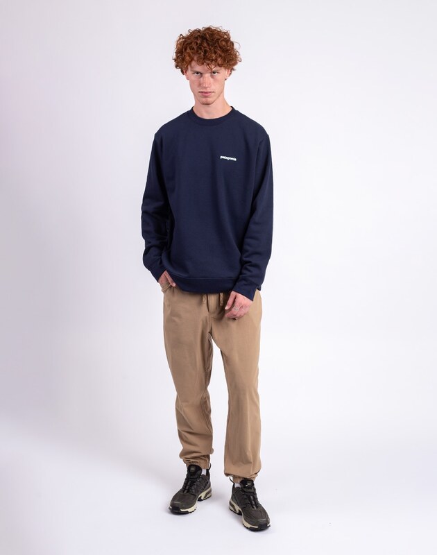 Patagonia Fitz Roy Icon Uprisal Crew Sweatshirt New Navy