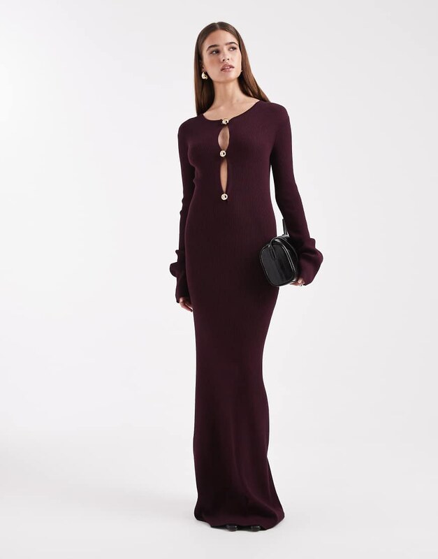 slim fit dress slacks WHO ME? CUTOUT MINI DRESS WITH HARDWARE – AKIRA