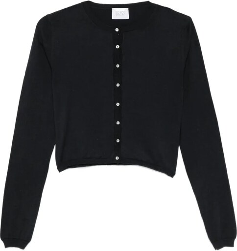 BeYou buttoned knitwear - Black