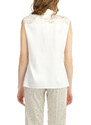 Dressarte Paris Gold lace silk blouse