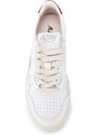 Autry contrasting heel sneakers - White