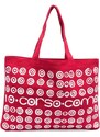 10 CORSO COMO spiral logo print tote bag - Red