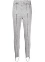 ISABEL MARANT stirrup-cuff skinny jeans - Grey