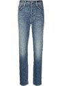 MOTHER faded straight-leg jeans - Blue