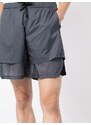 MCQ breathe layered shorts - Grey