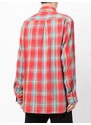 Seven By Seven checked wool shirt - Red