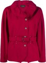 ISABEL MARANT Dipazo belted wide-collar jacket - Red