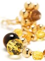 Swarovski Somnia beaded hoop earrings - Gold