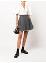 SHUSHU/TONG pleated A-line skirt - Grey