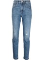 Jacob Cohën straight-leg distressed jeans - Blue