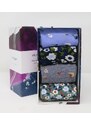 Thought Fashion UK Bavlněné ponožky Ditsy Floral multi 4-set box 37-40