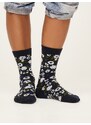 Thought Fashion UK Bavlněné ponožky Ditsy Floral multi 4-set box 37-40