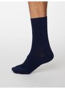 Thought Fashion UK Bambusové ponožky Jimmy Solid navy 41-46