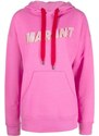 MARANT ÉTOILE Mansel logo-print hoodie - Pink