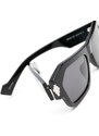 Marcelo Burlon County of Milan Cardo rectangle-frame sunglasses - Black