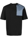 There Was One chest-pocket short-sleeve T-shirt - Black