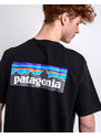 Patagonia M's P-6 Logo Responsibili-Tee Black