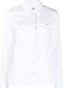 DONDUP long-sleeved stretch-cotton shirt - White
