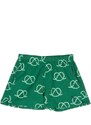 Bobo Choses rope-print organic cotton shorts - Green