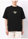 Musium Div. logo-print cotton T-shirt - Black