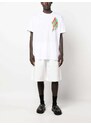 Comme des Garçons Homme Plus graphic-print cotton T-shirt - White